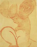 Amedeo Modigliani Pink Caryatid oil painting artist
